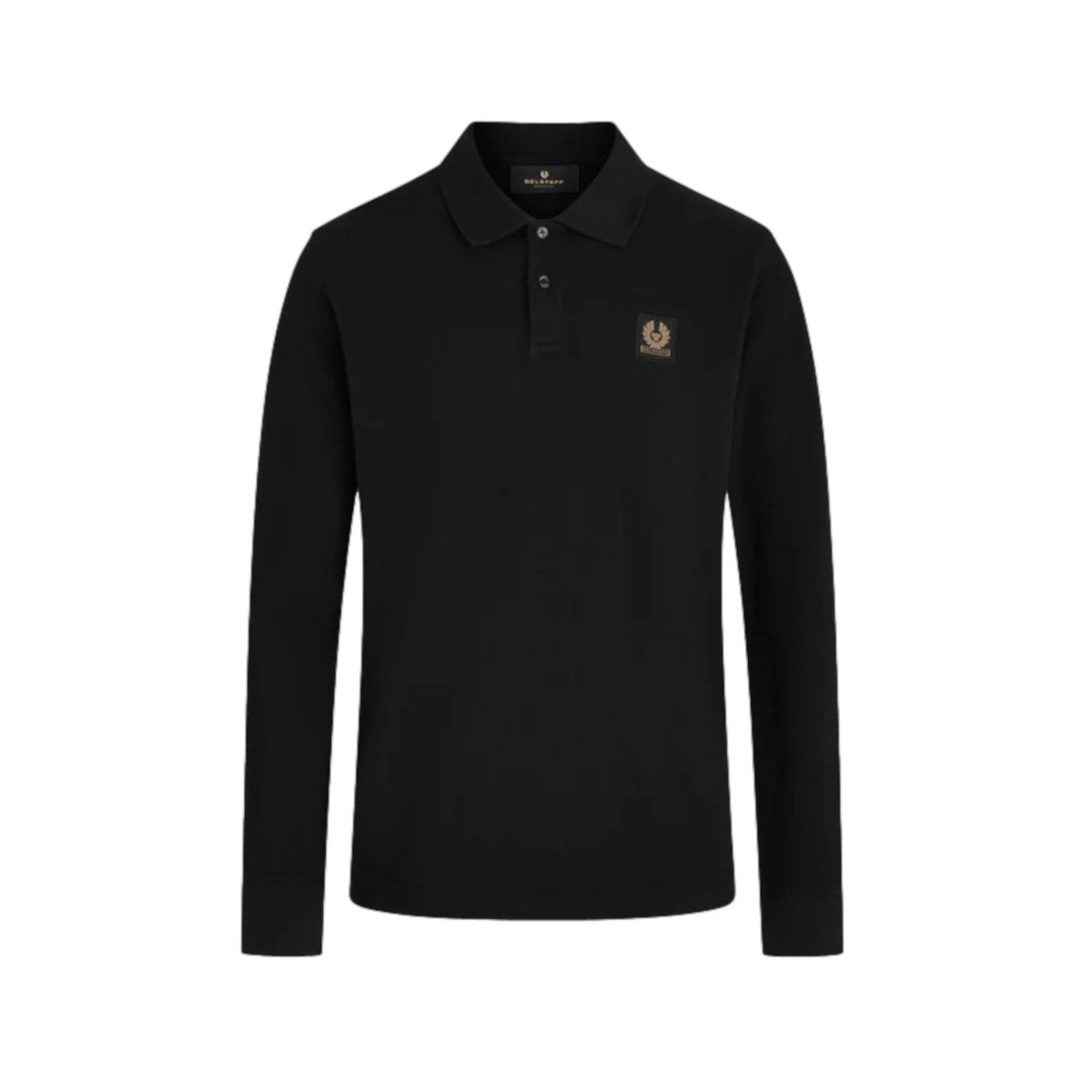 Belstaff Long Sleeved Polo Black