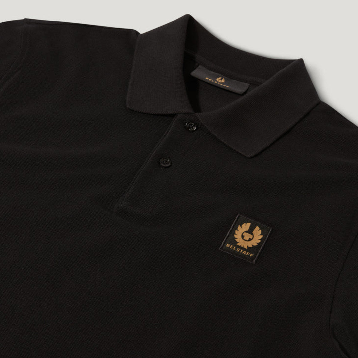 Belstaff Long Sleeved Polo Black