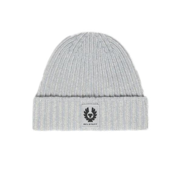 Belstaff Plated Watch Hat Quarry Blue/Silver Birch