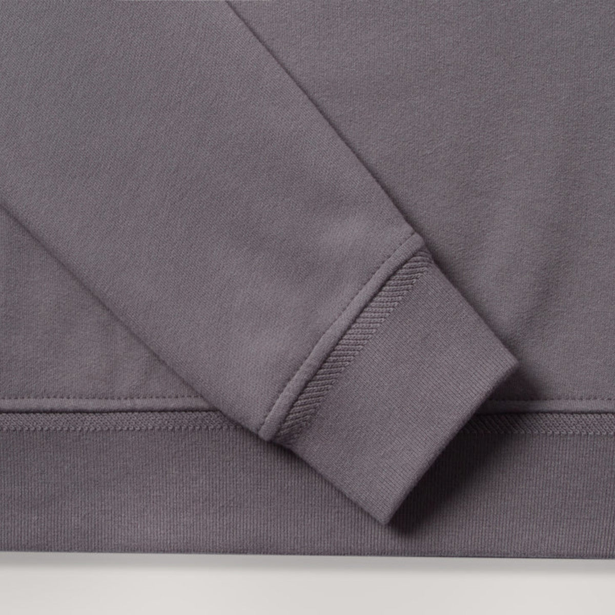 Belstaff Quarter Zip Sweatshirt Tornado Grey