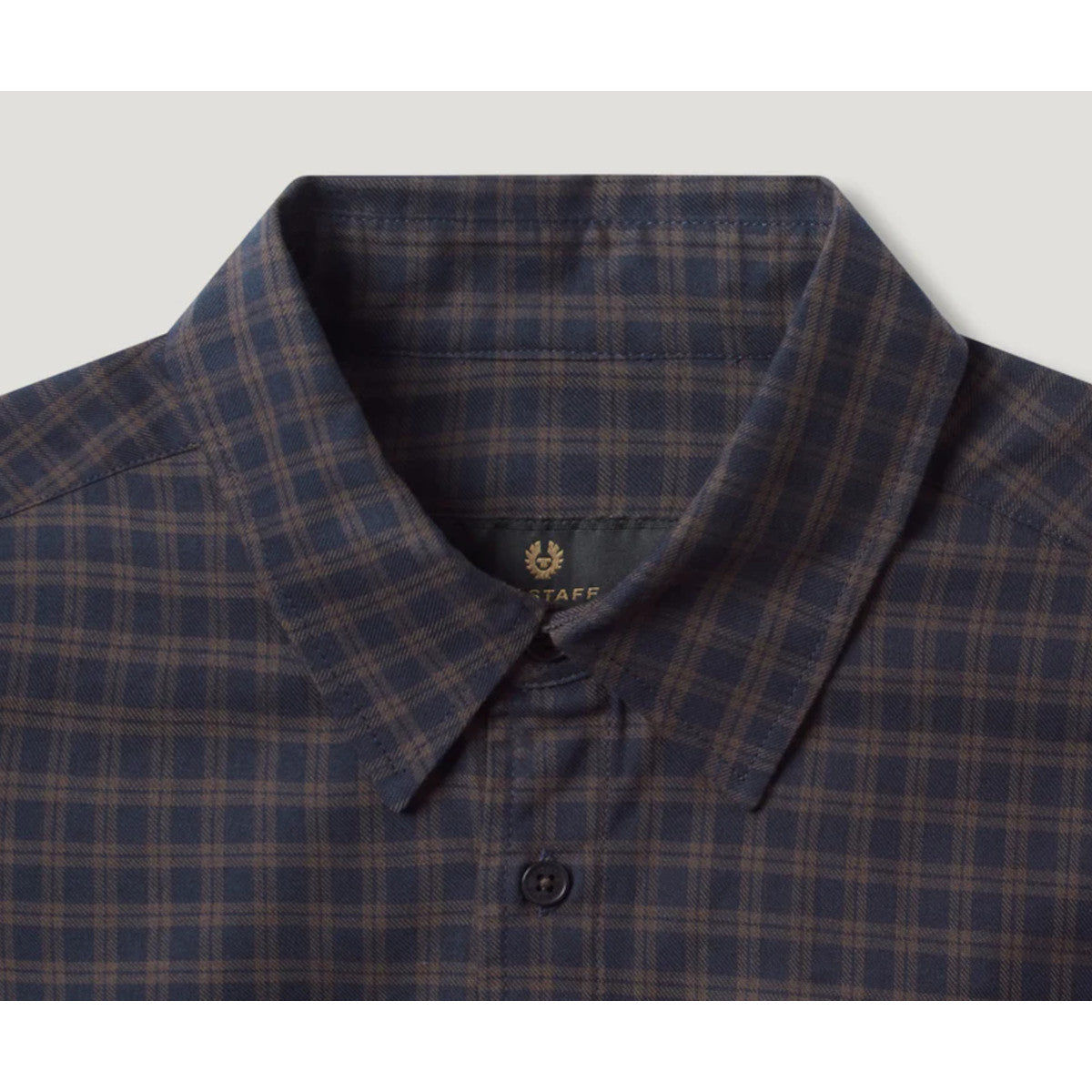Belstaff Scale Shirt DK Ink/Major Brown