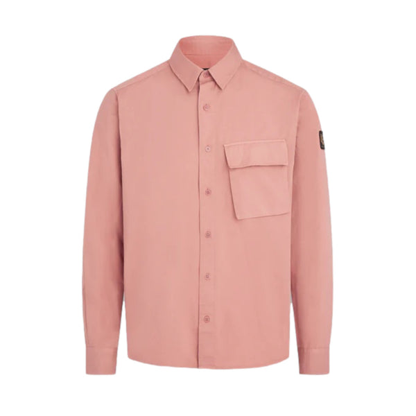 Belstaff Scale Shirt Rust Pink