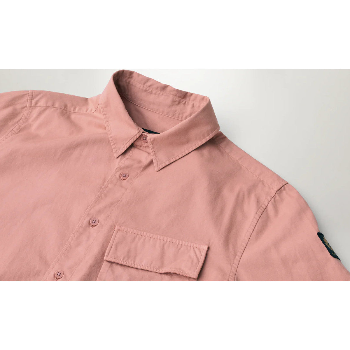 Belstaff Scale Shirt Rust Pink
