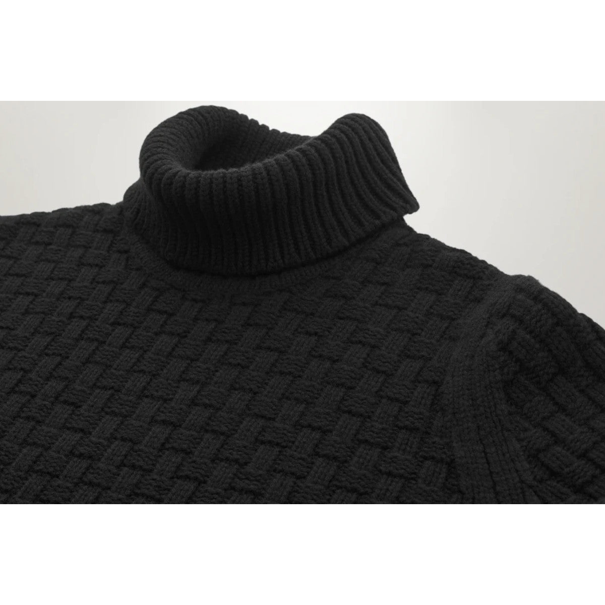 Belstaff Steerage Roll Neck Jumper Black