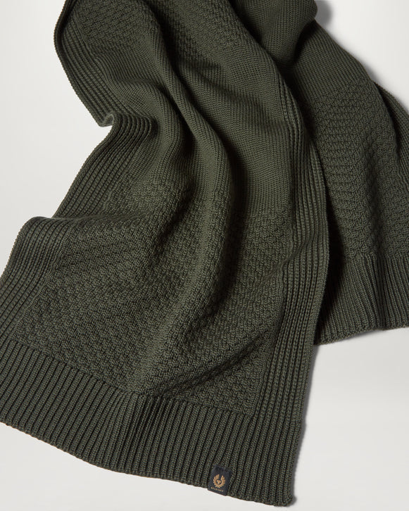 Belstaff Sternway Scarf Tile Green