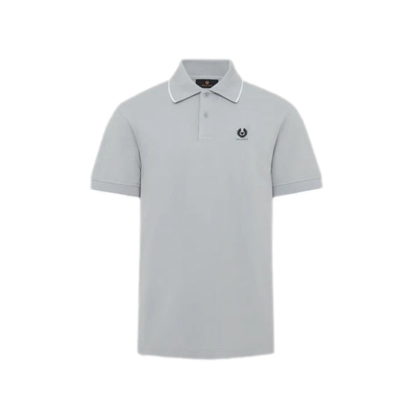 Belstaff Tipped Polo Quarry Blue