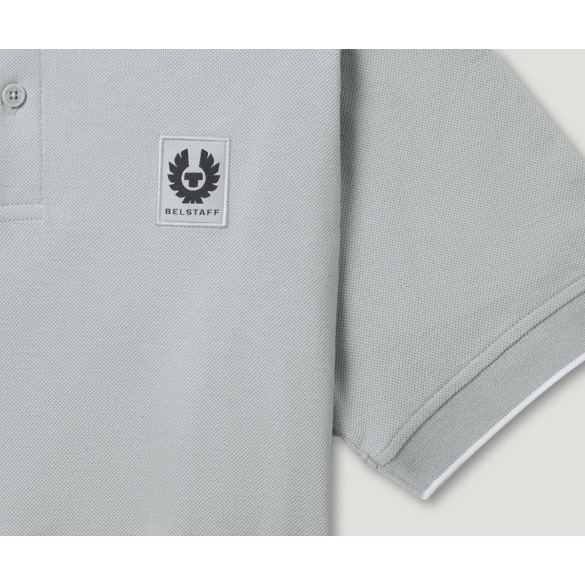 Belstaff Tipped Polo Quarry Blue