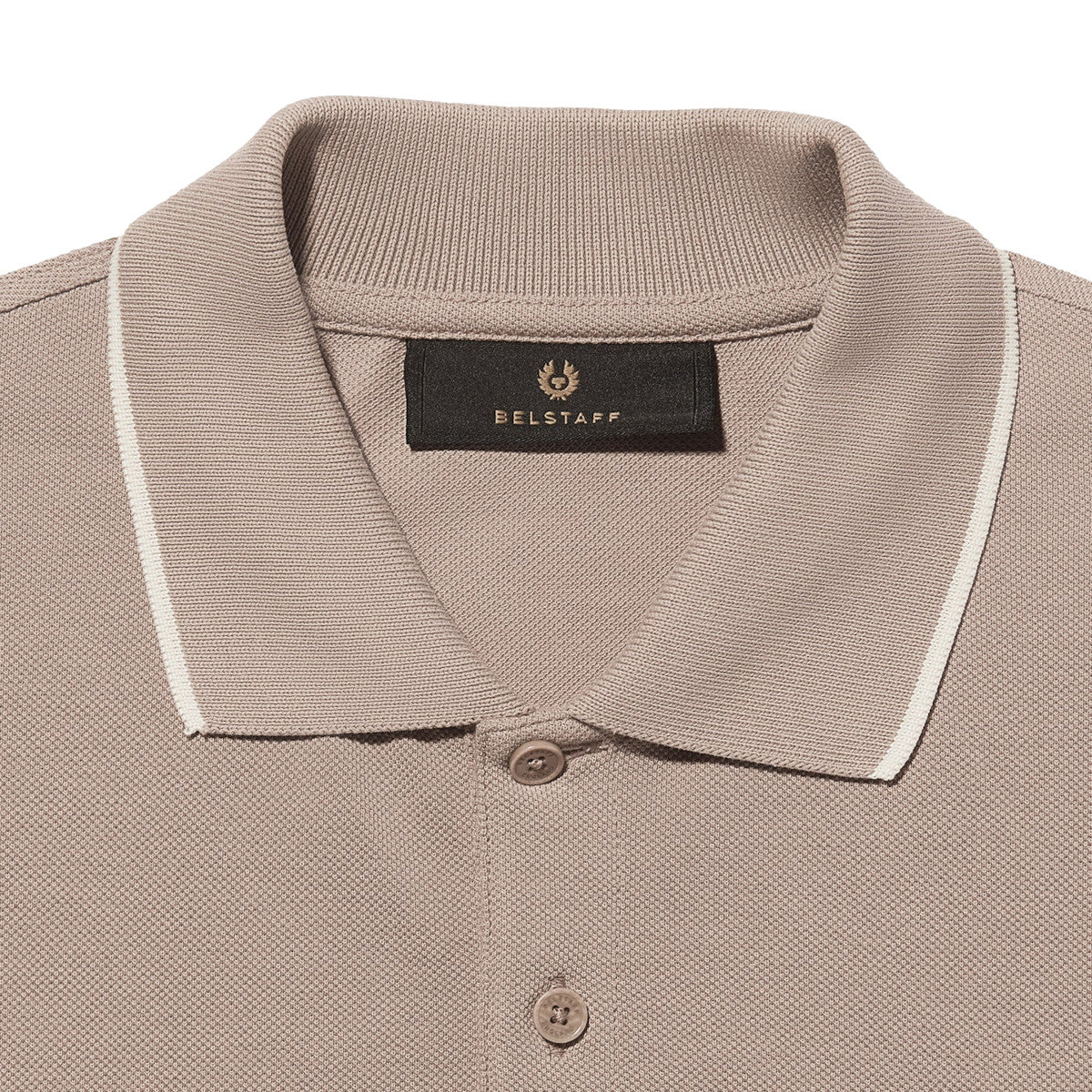 Belstaff Tipped Polo S1-25 Pumice