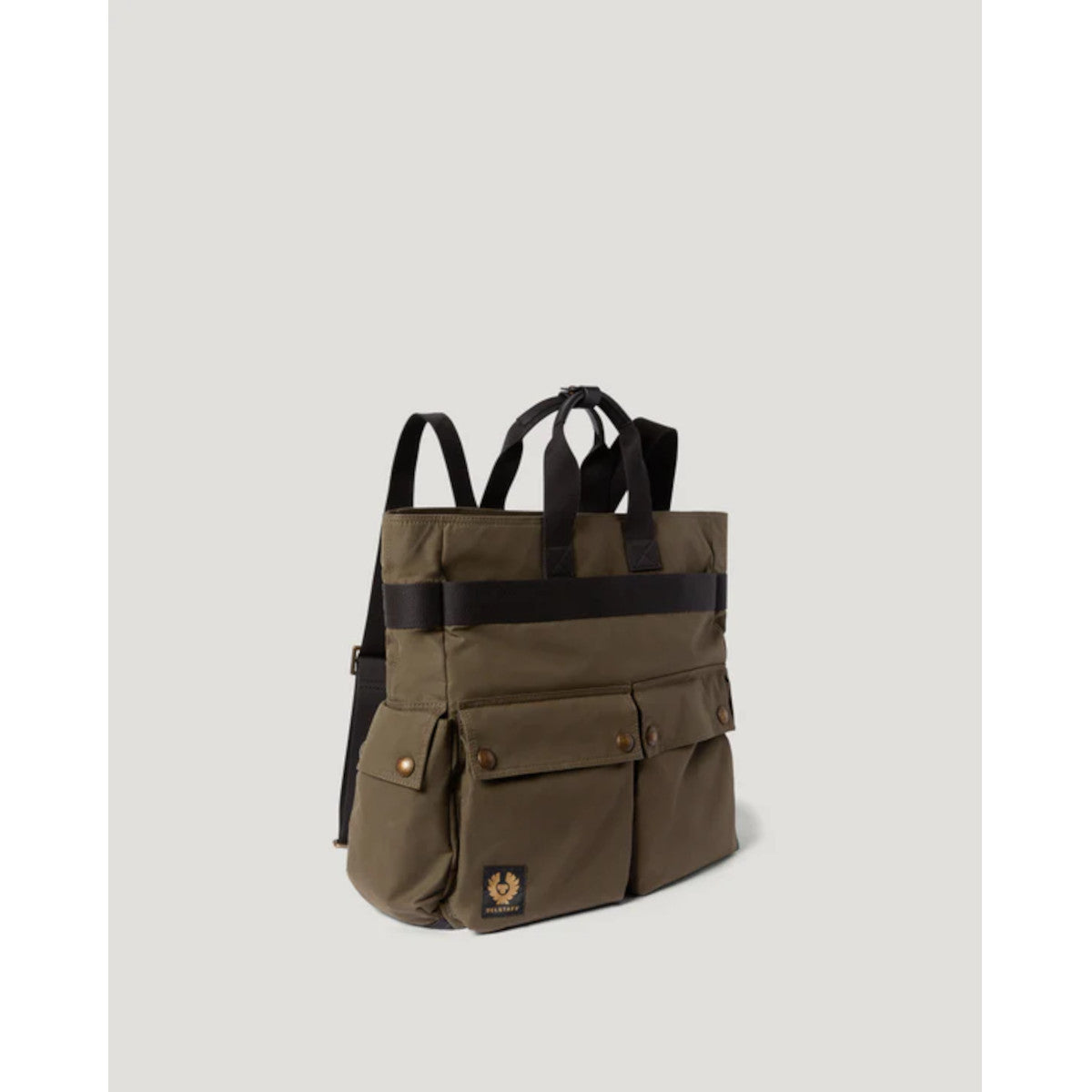 Belstaff Trialmaster 2-Way Tote Faded Olive