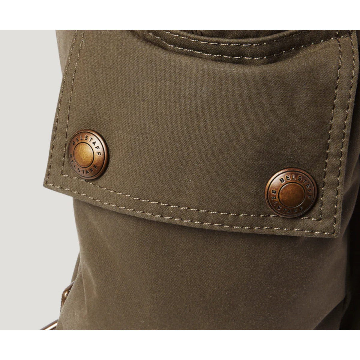 Belstaff Trialmaster 2-Way Tote Faded Olive