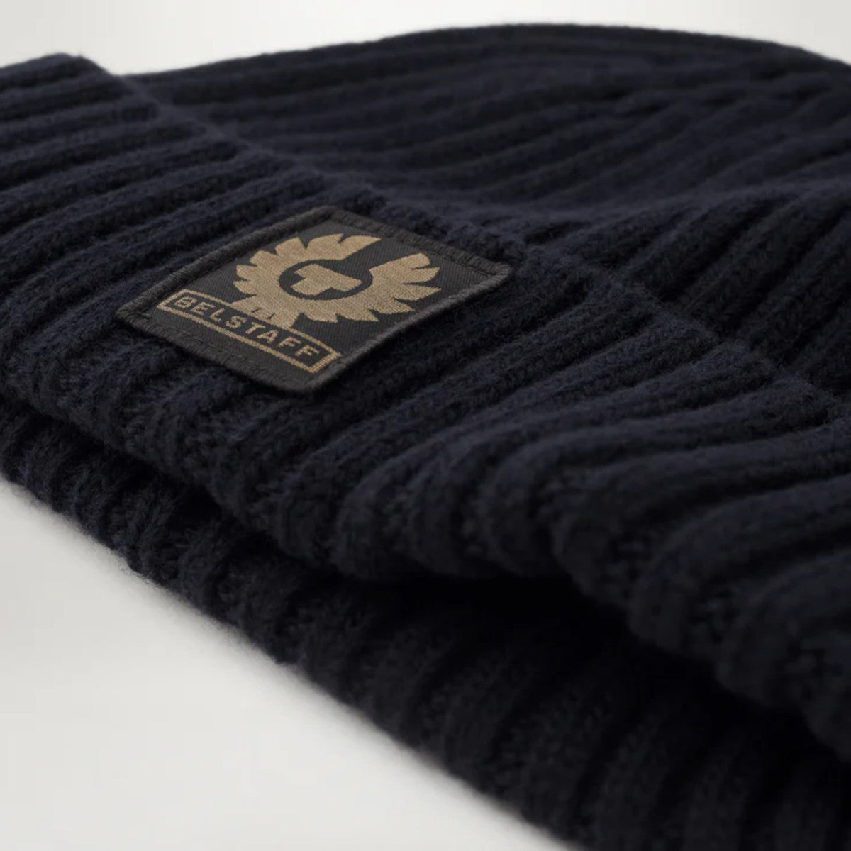 Belstaff Watch Beanie Hat Dark Navy