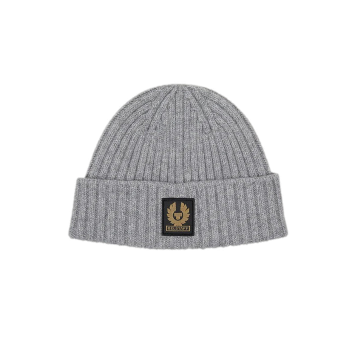 Belstaff Watch Beanie Hat Pale Grey Melange