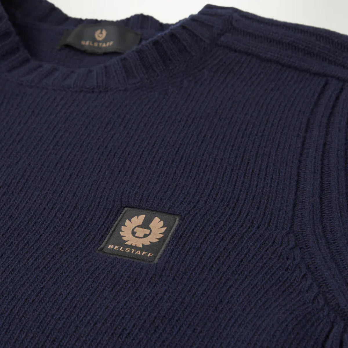 Belstaff Watch Crew Neck Jumper Dark Ink