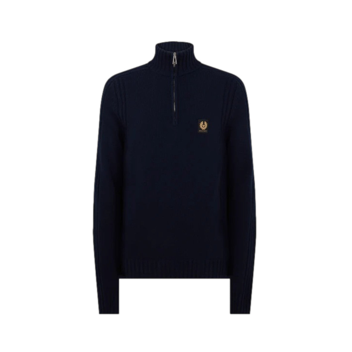 Belstaff Watch Quarter Zip Jumper Dark Ink