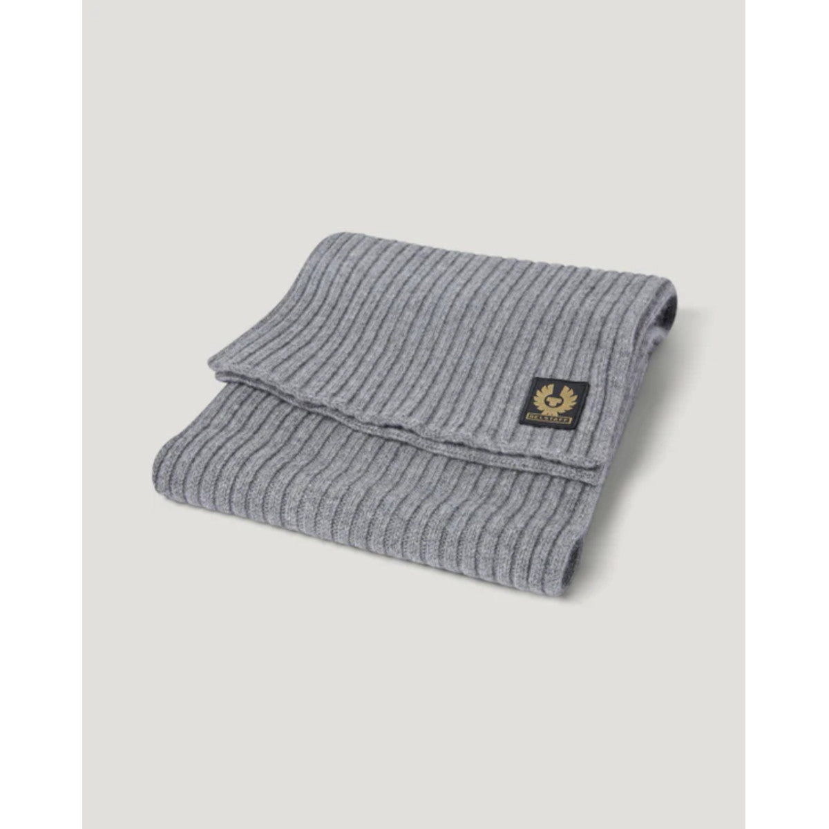 Belstaff Watch Scarf Pale Grey Melange