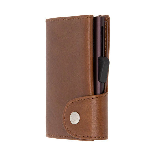 C-Secure Wallet/Cardholder Vegetable Tanned Gun