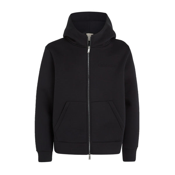 Calvin Klein Spacer Zip Through Hoody BEH Black