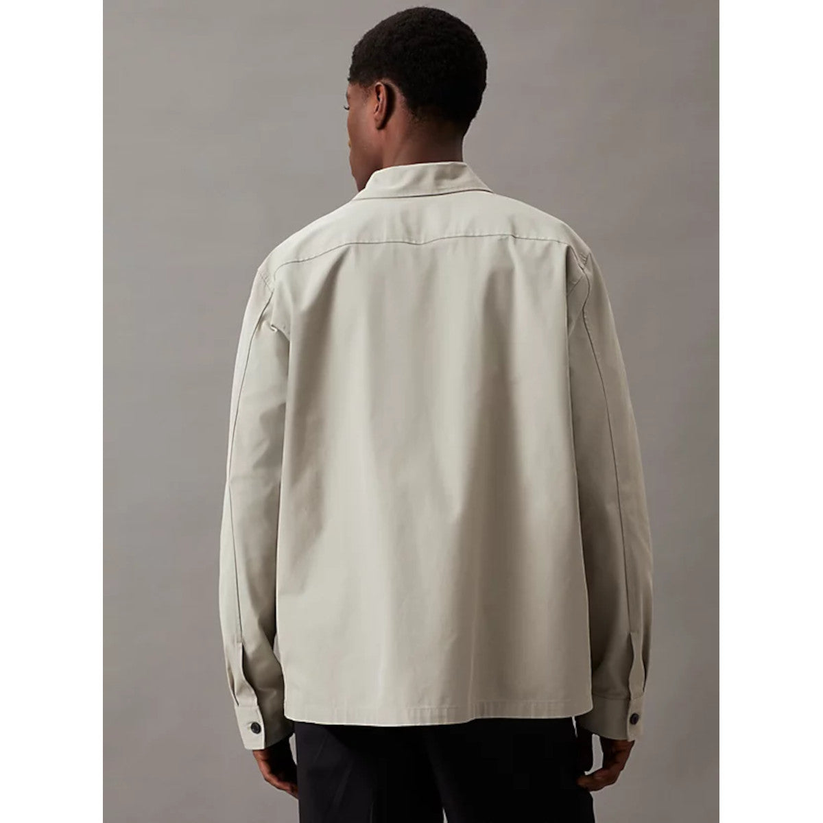 Calvin Klein Cotton Nylon Overshirt PC7  London Fog