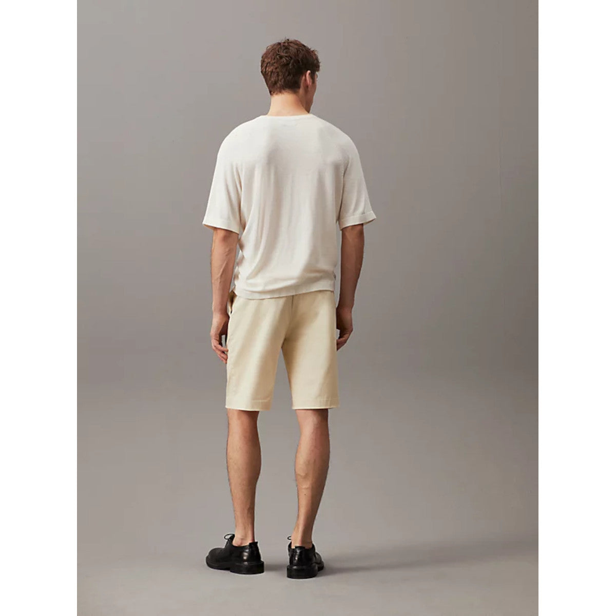 Calvin Klein Sateen Stretch Regular Shorts PEX Seedpearl