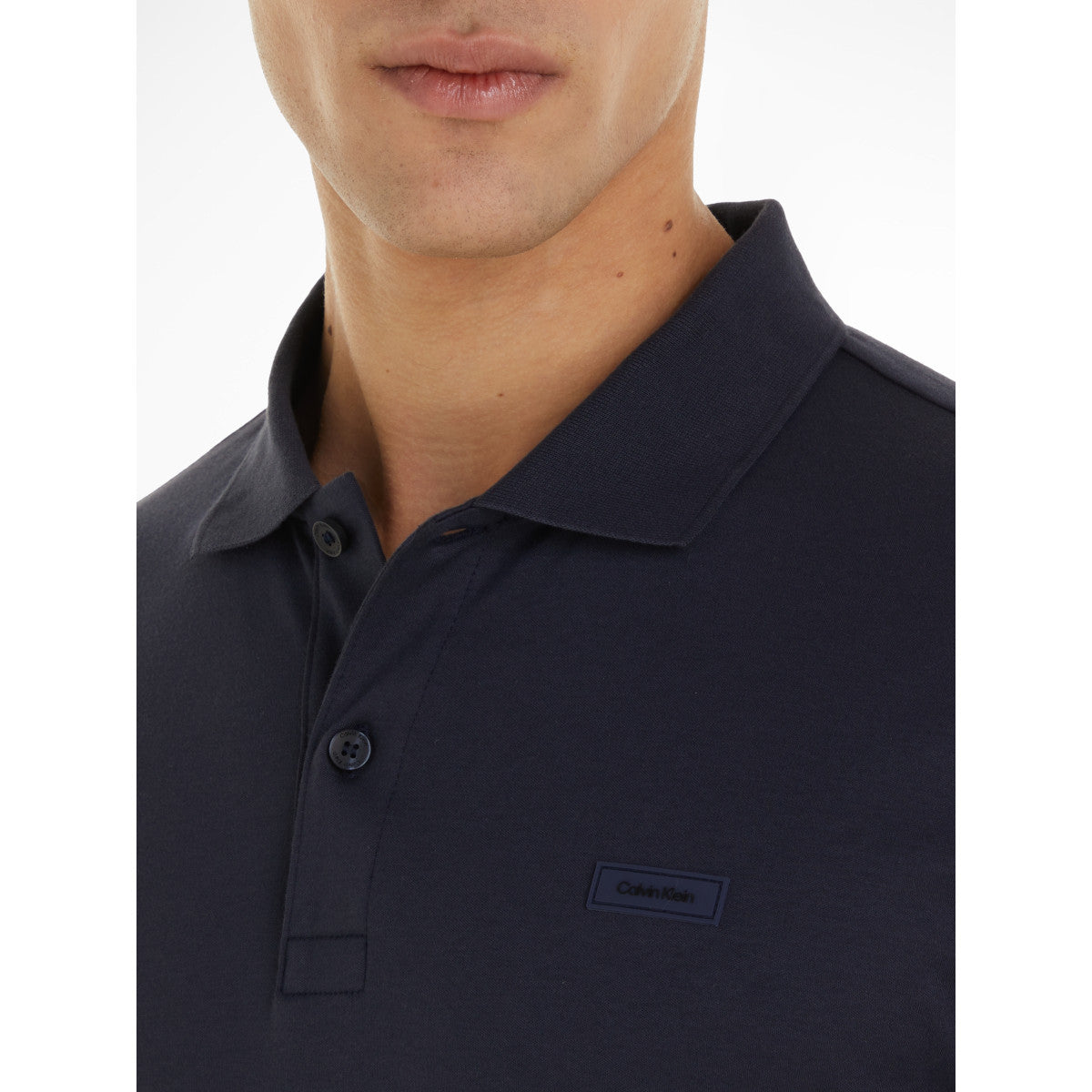 Calvin Klein Slim Fit Polo Shirt CHW Blue