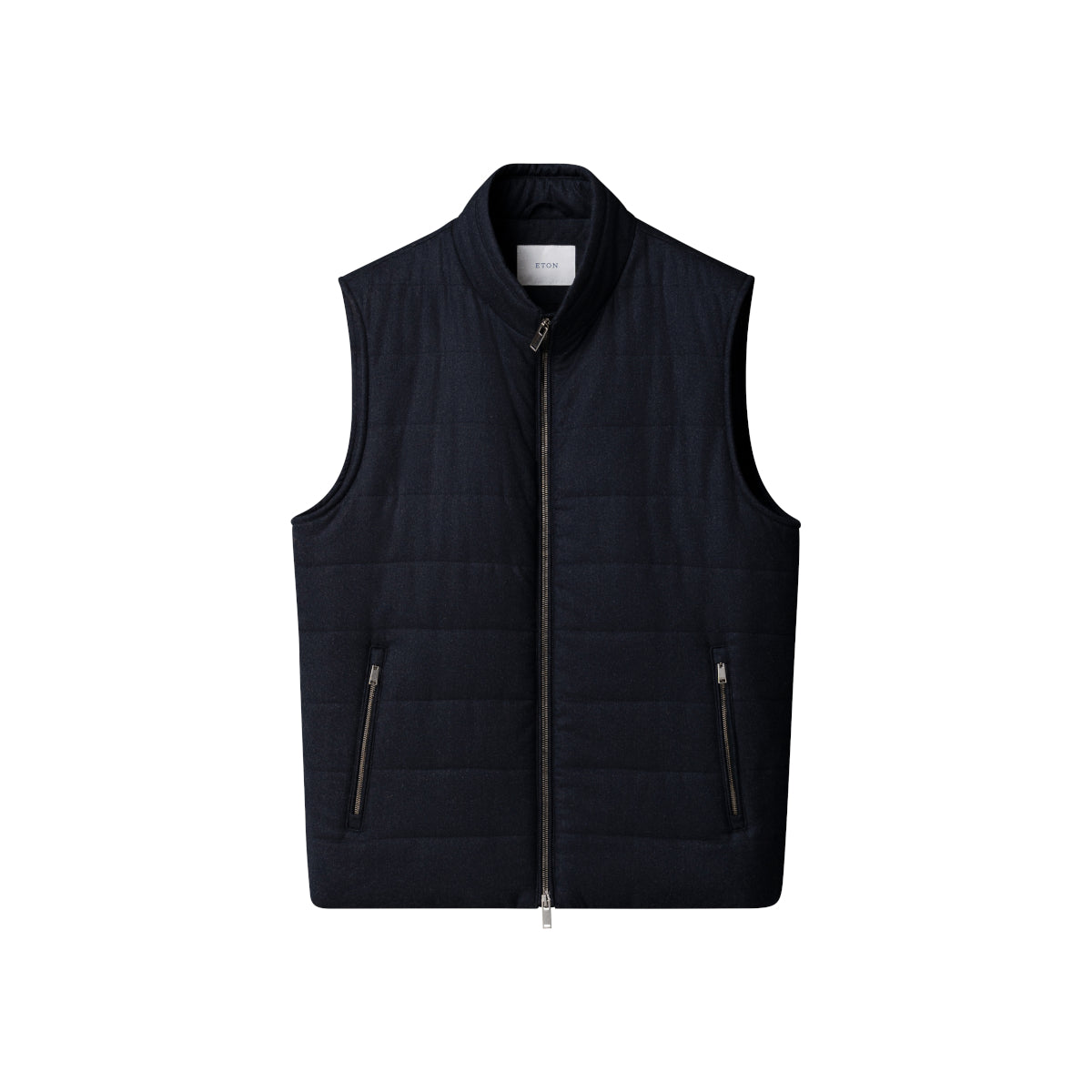 Eton Wool Padded Vest 28 Navy