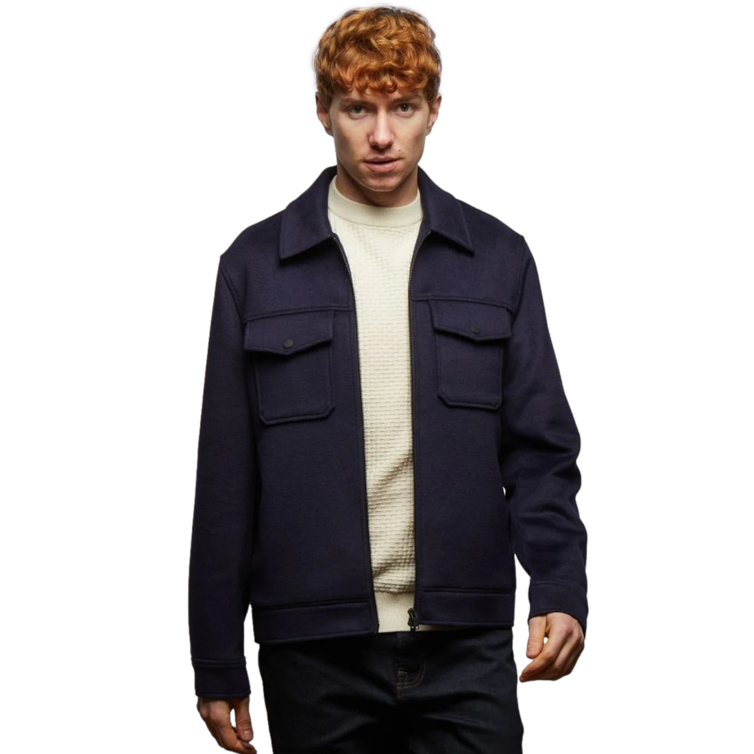 Guards London Steele Overshirt Navy