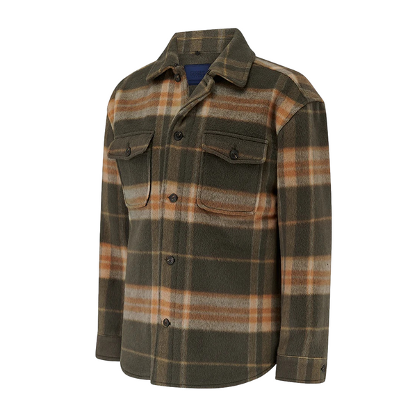 Guards London Welsh Overshirt Green Check