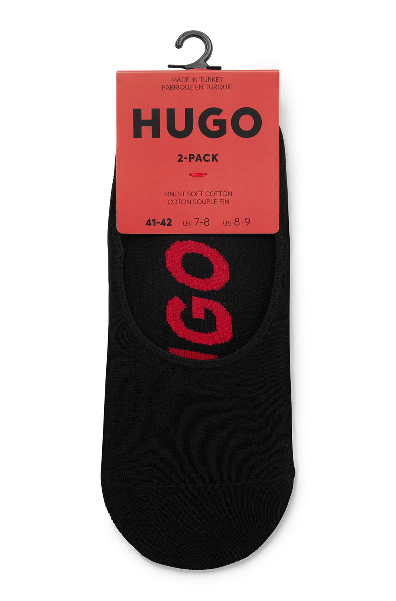 HUGO 2P SL LOGO CC Socks 001 Black – Frank Bird