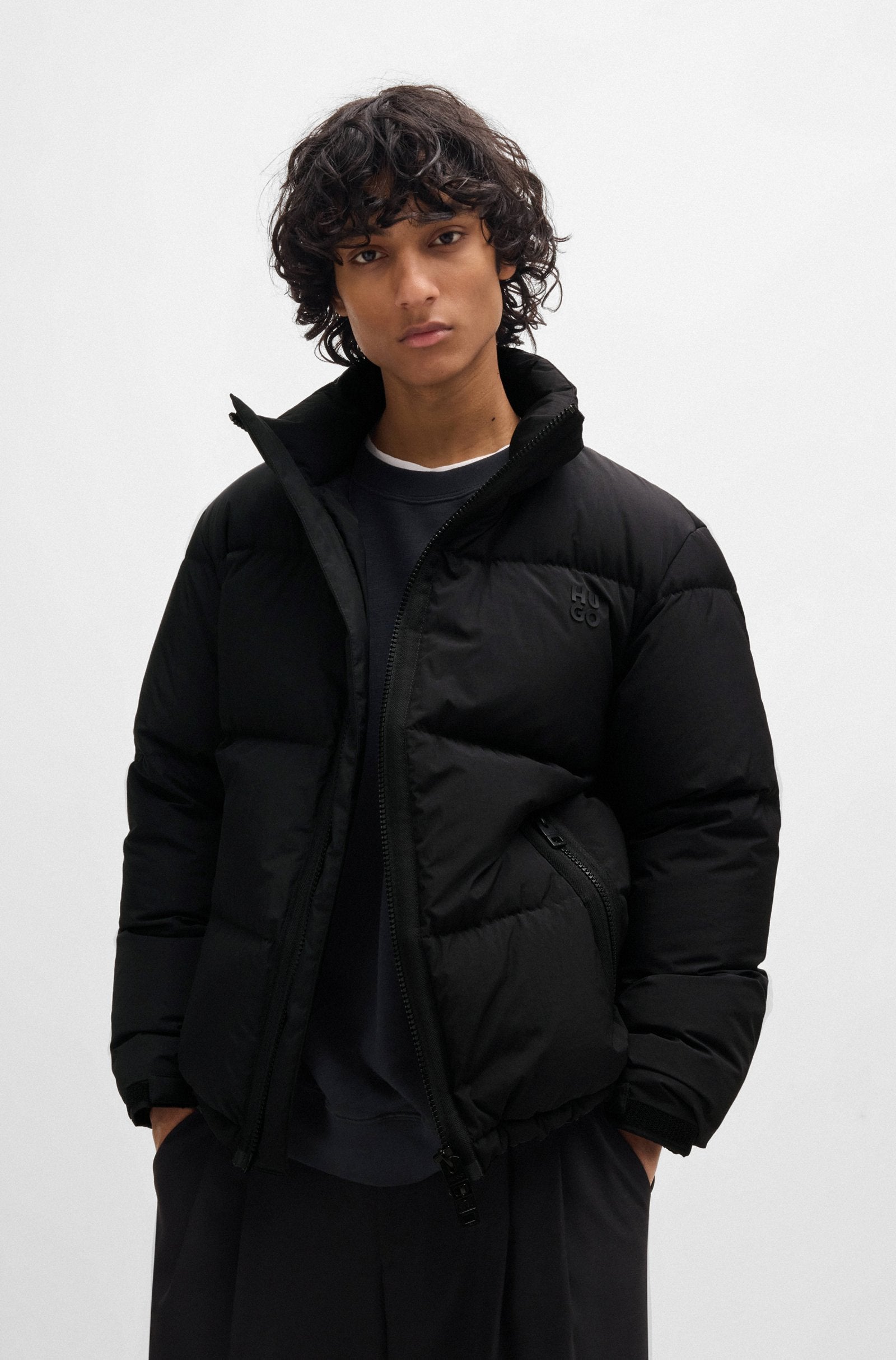 HUGO Biron2441 Jacket 001 Black