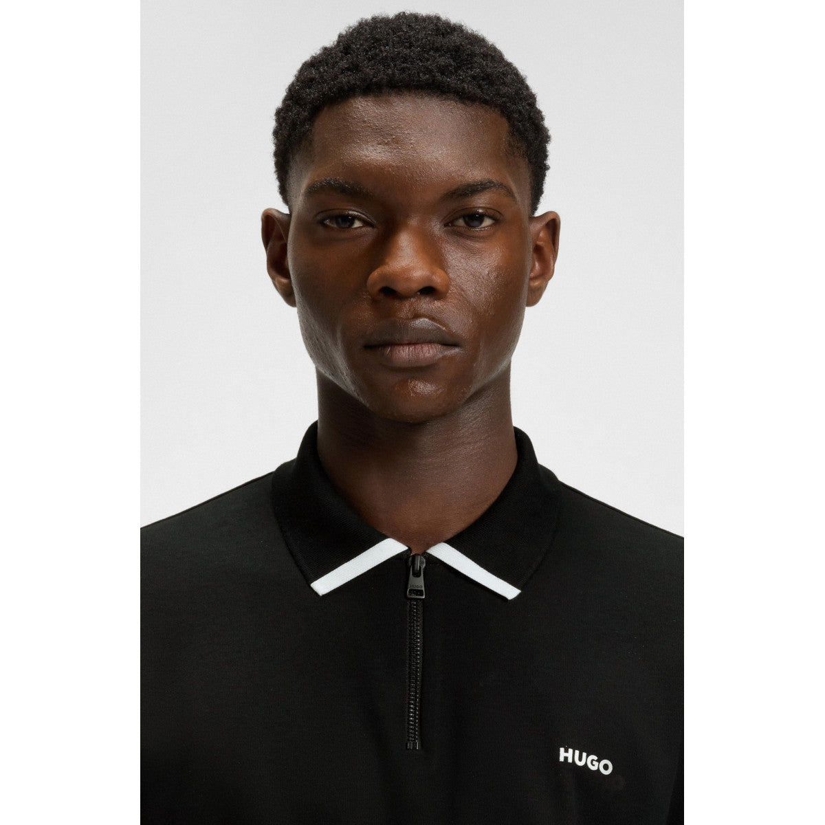 HUGO Dalomino Polo Shirt 001 Black