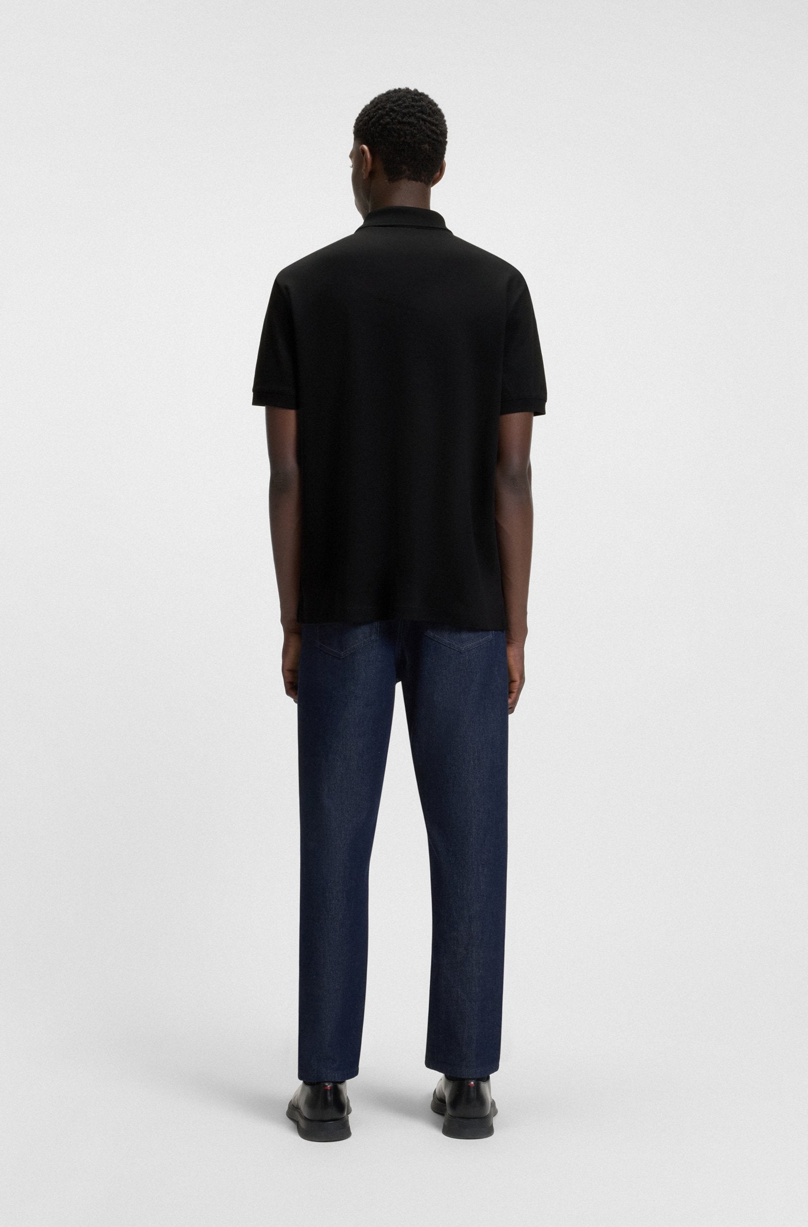 HUGO Dalomino Polo Shirt 001 Black