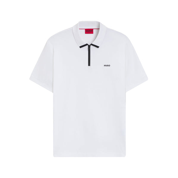 HUGO Dalomino Polo Shirt 100 White