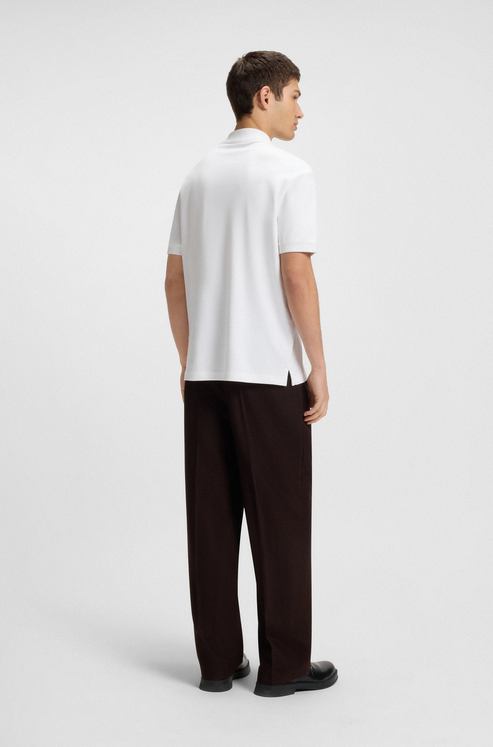 HUGO Dalomino Polo Shirt 100 White