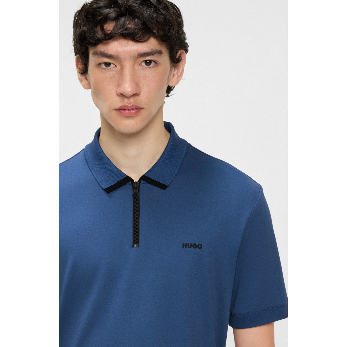 HUGO Dalomino Polo Shirt 427 Medium Blue