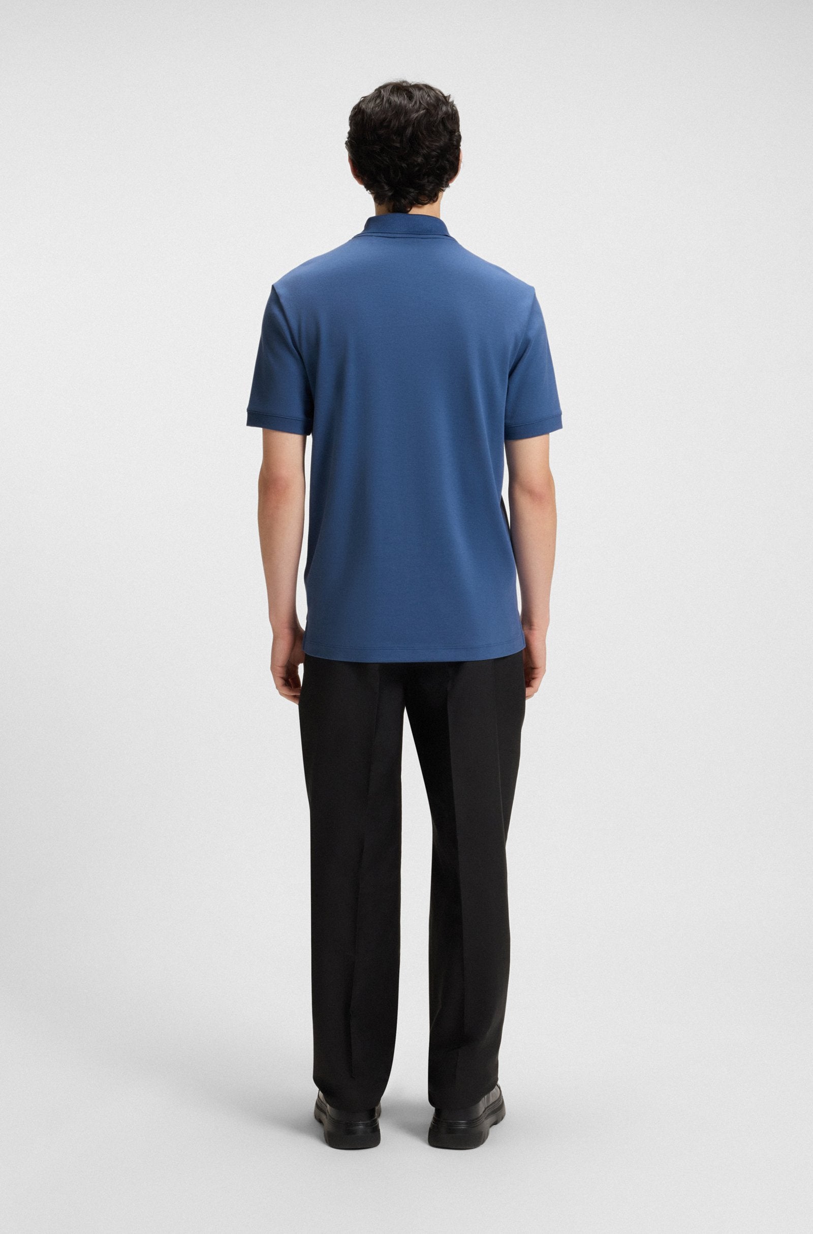 HUGO Dalomino Polo Shirt 427 Medium Blue
