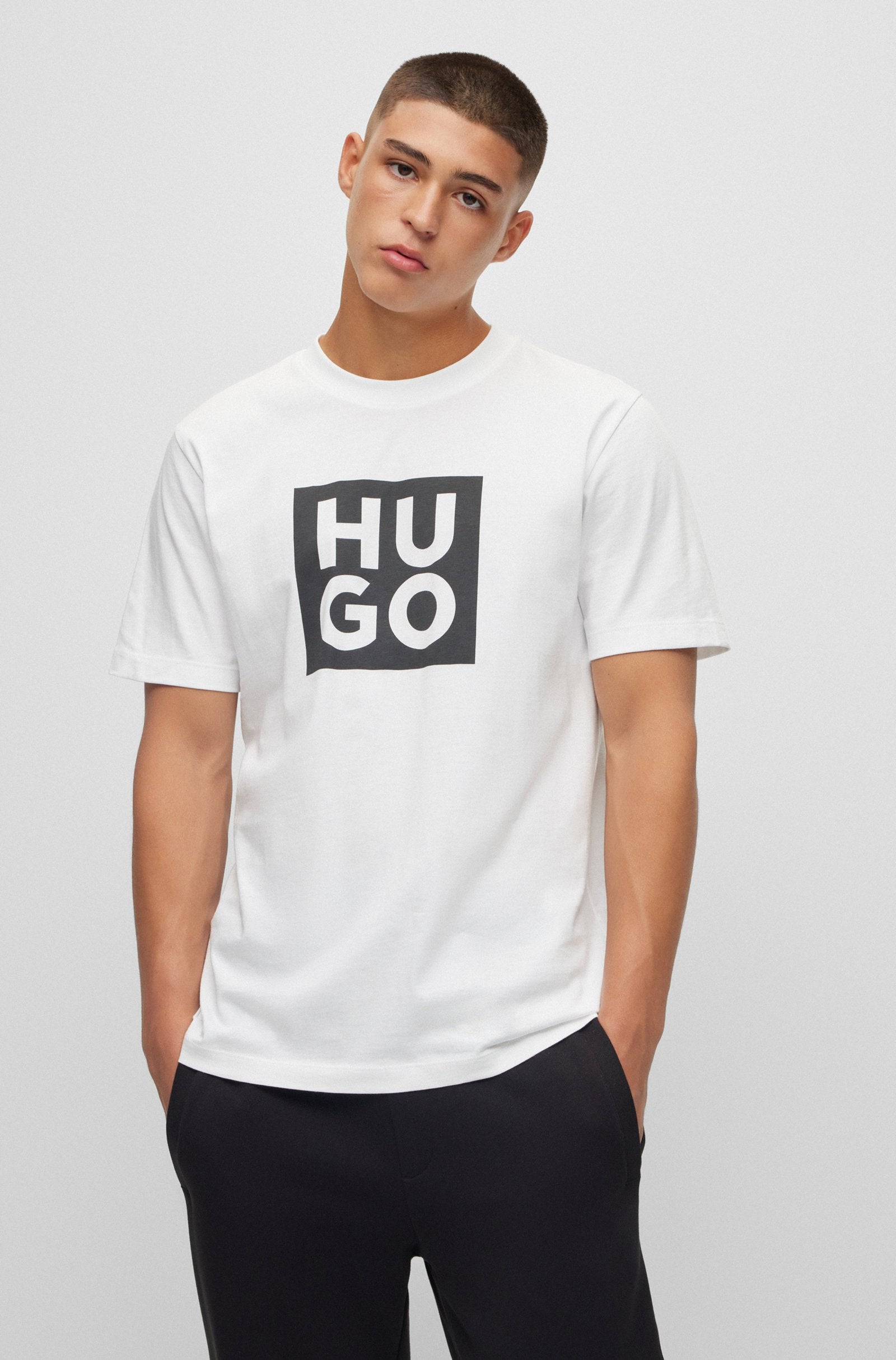 HUGO Daltor T-Shirt 100 White