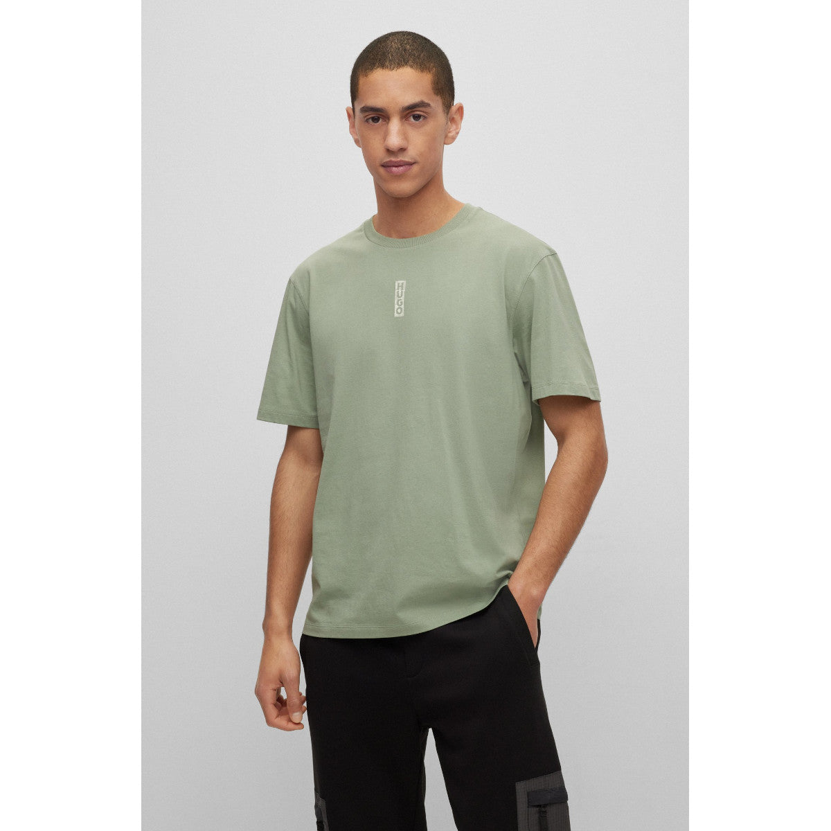 HUGO Danden T-Shirt 330 Light Pastel Green