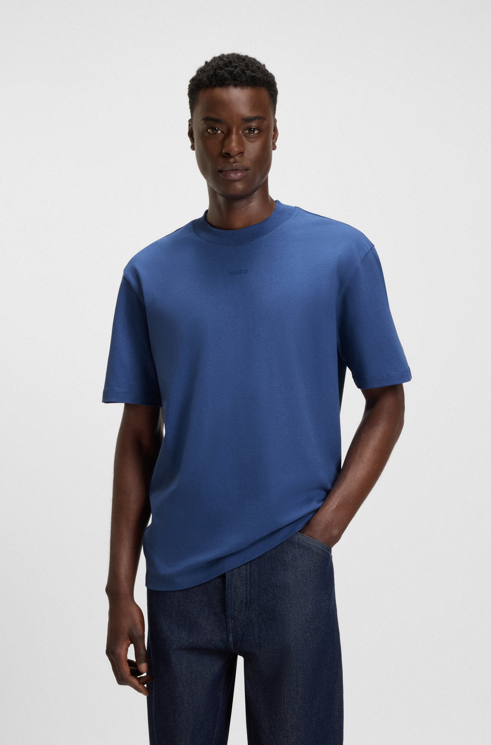 HUGO Dapolino T-Shirt S2-25 427 Medium Blue