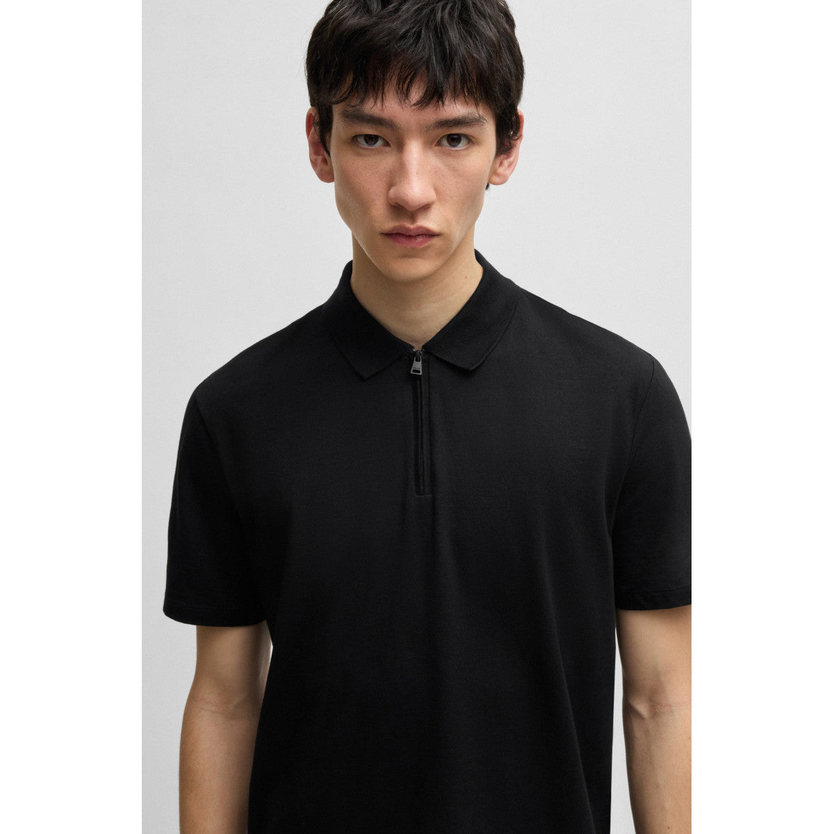 HUGO Dekok233 Polo Shirt 001 Black