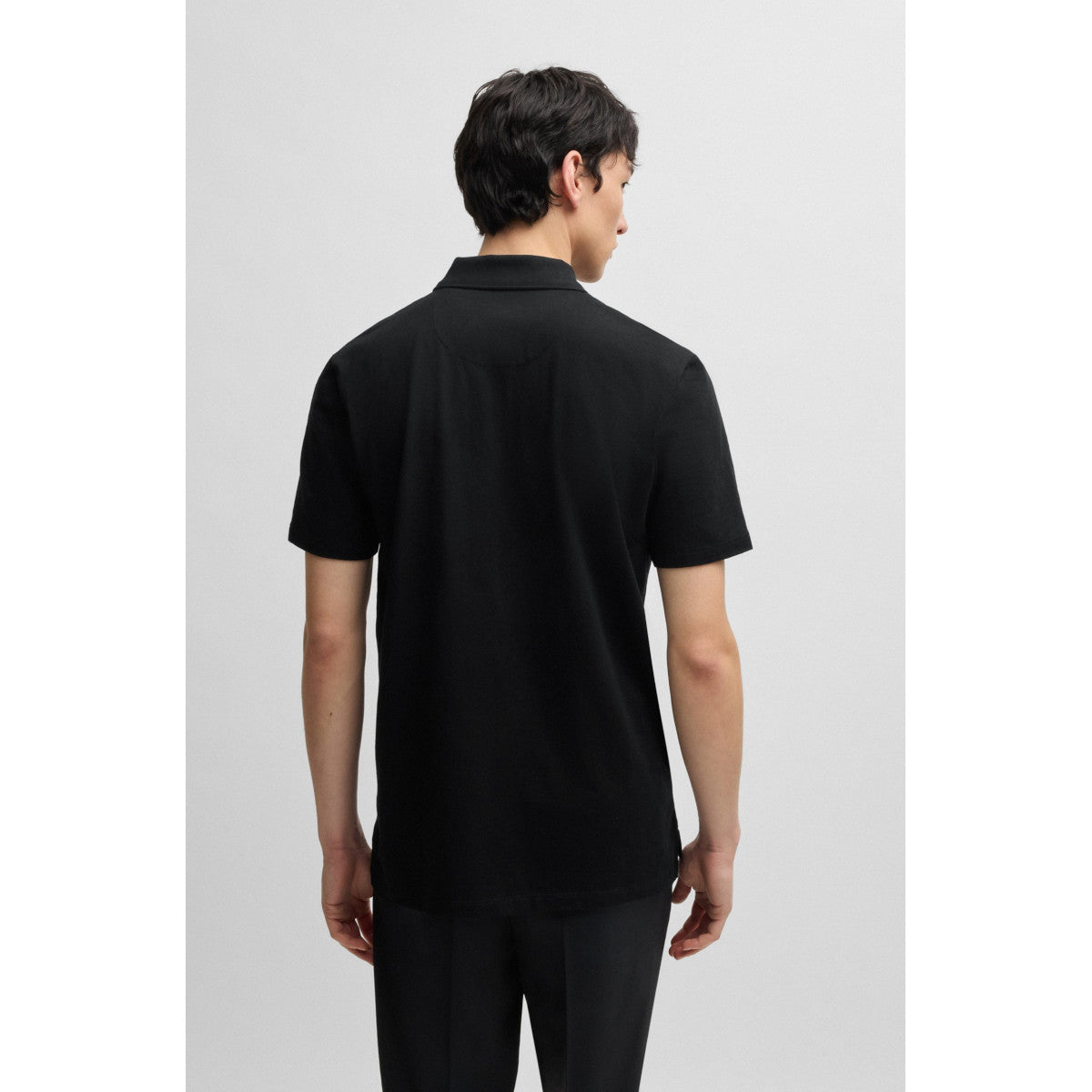 HUGO Dekok233 Polo Shirt 001 Black