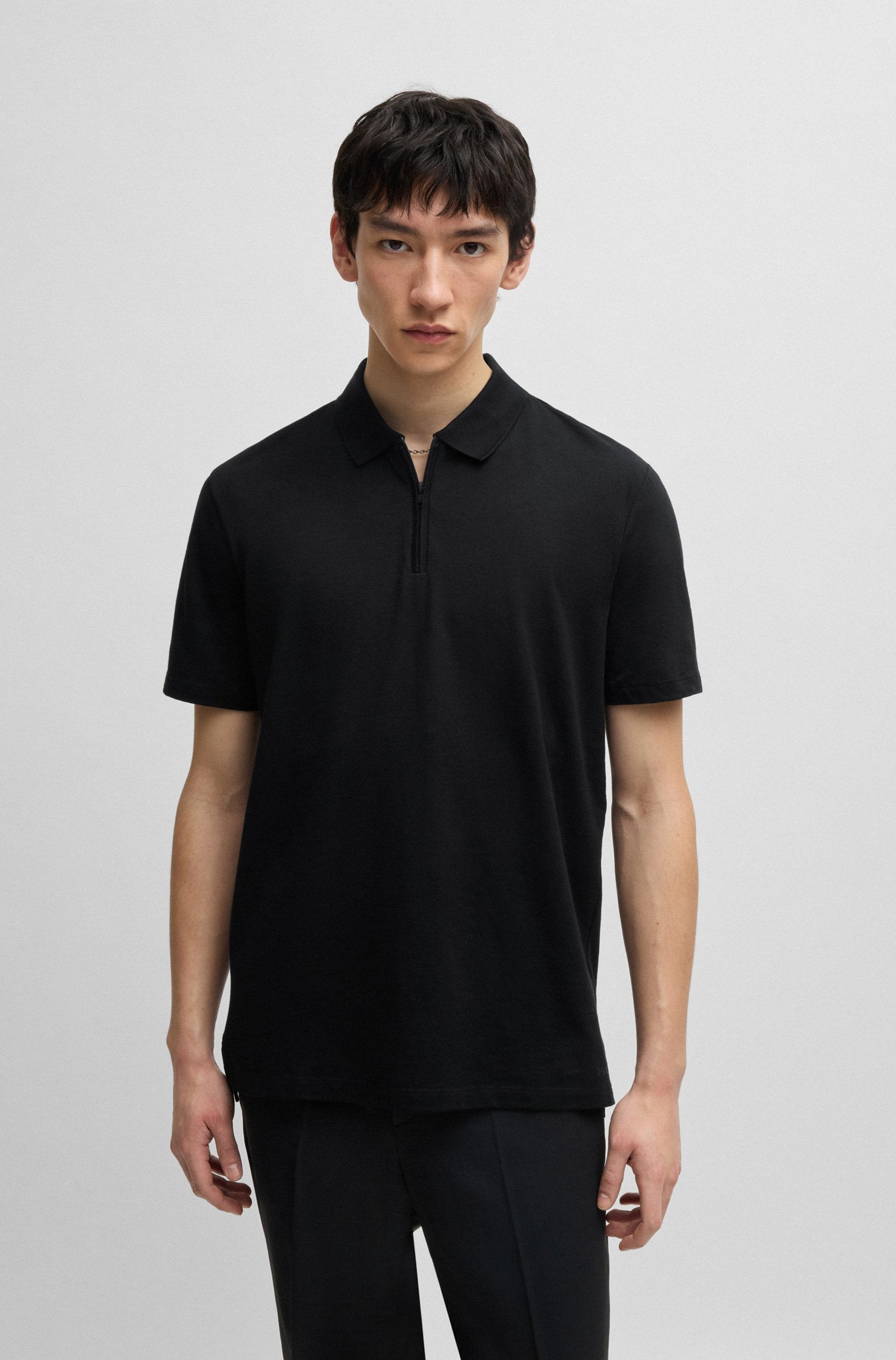 HUGO Dekok233 Polo Shirt A1-25 001 Black