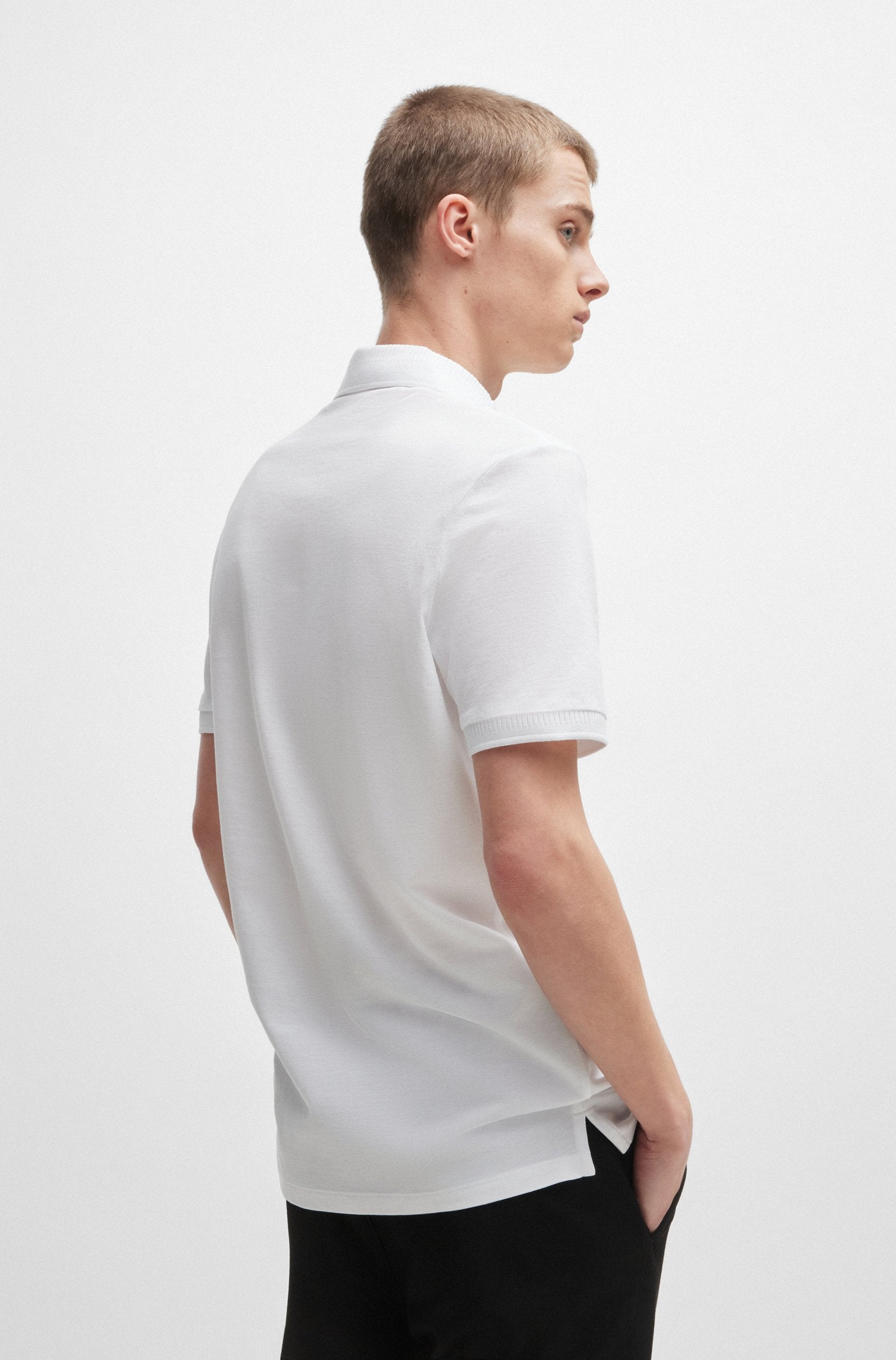 HUGO Dereso232 Polo Shirt S2-24 100 White