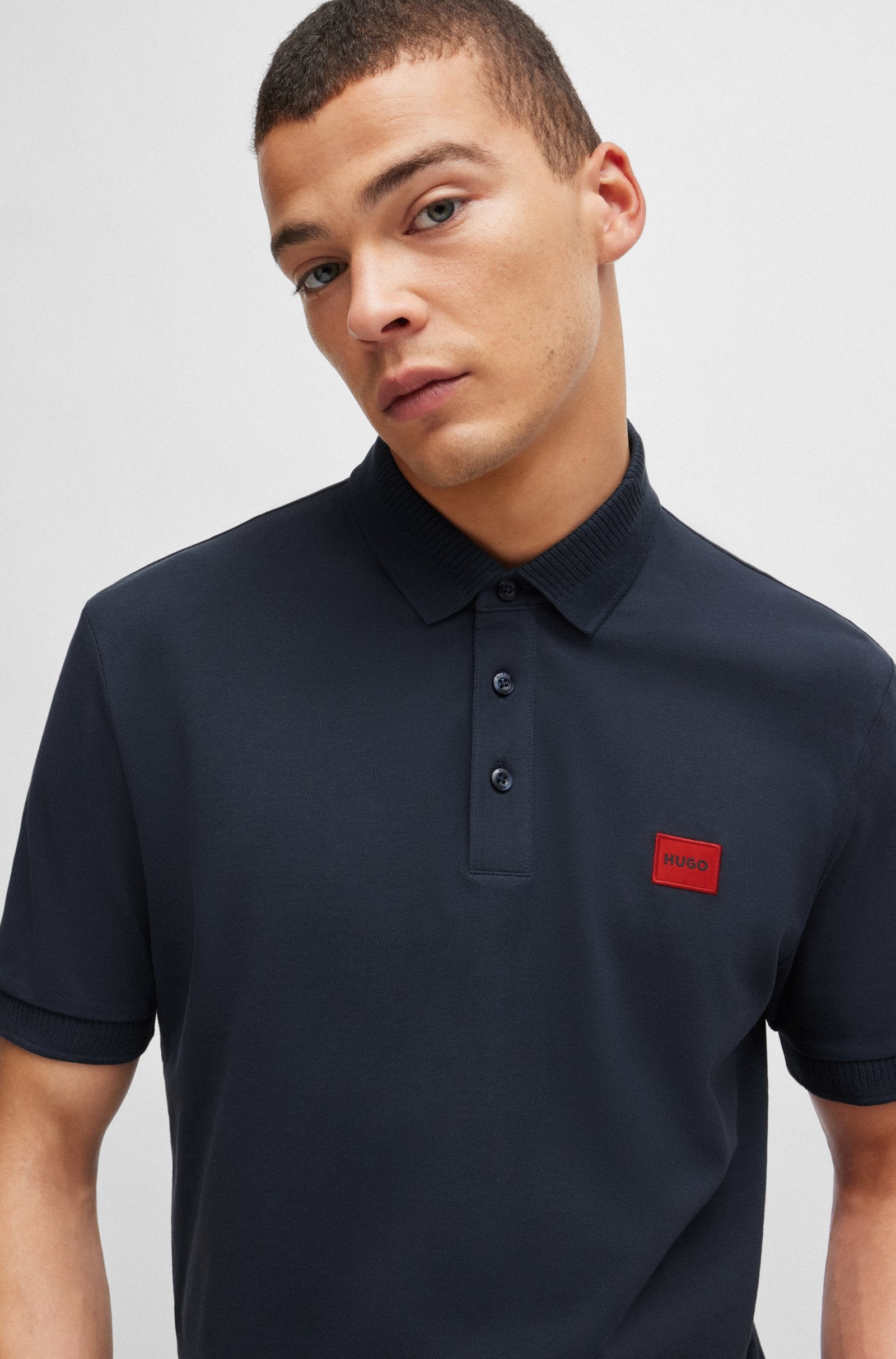 HUGO Dereso232 Polo Shirt S2-24 405 Dark Blue