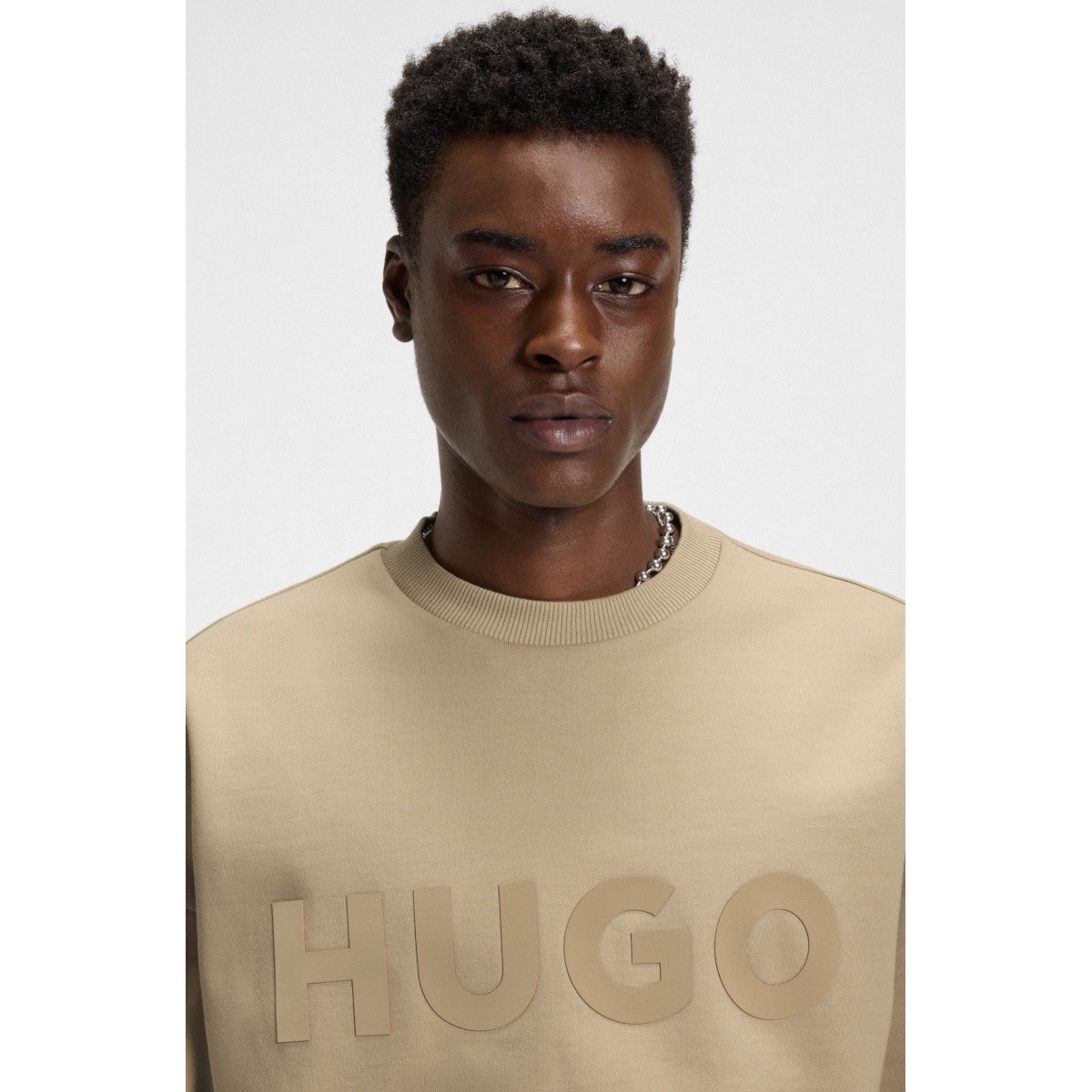 HUGO Dinex Sweatshirt 269 Medium Beige