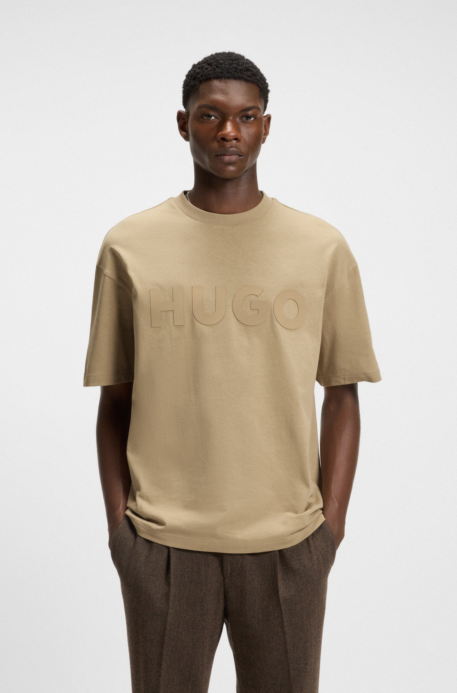 HUGO Dinkee T-Shirt 269 Medium Beige