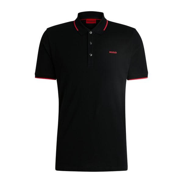 HUGO Dinoso222 Polo Shirt S2-24 001 Black