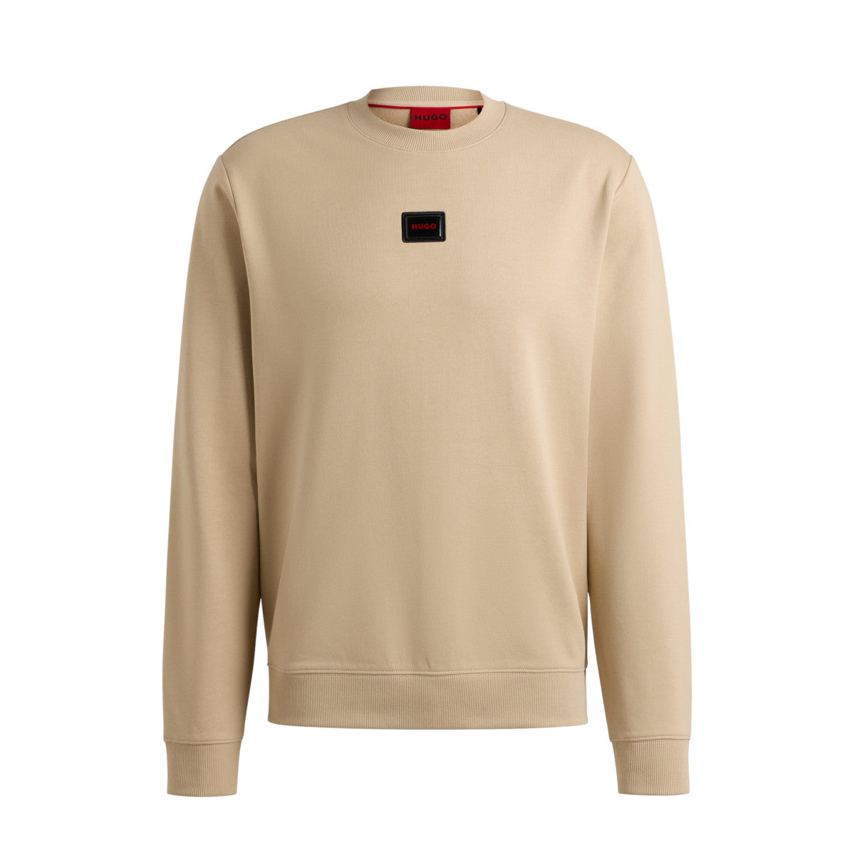 HUGO Diragol_Gel Sweatshirt 10266045 281 Open Beige