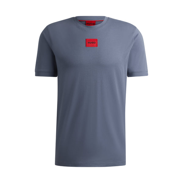 HUGO Diragolino212 T-Shirt 10229761 462 Open Blue