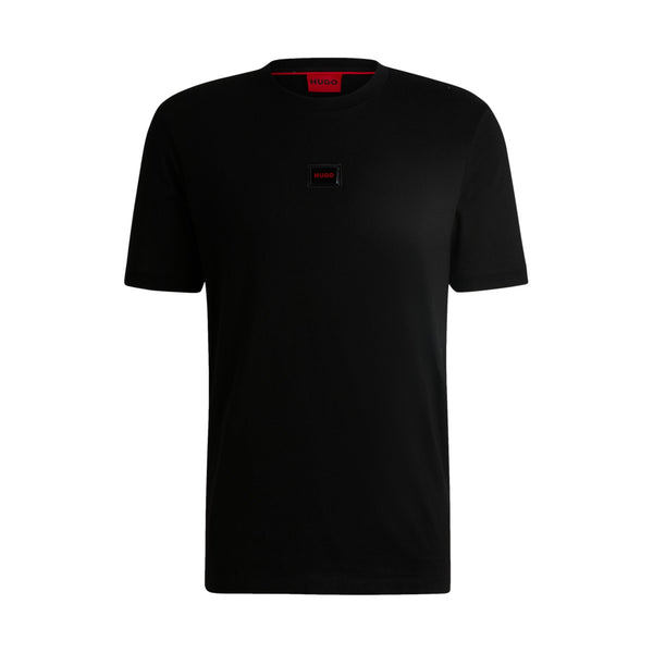 HUGO Diragolino_Gel T-Shirt 10266060 001 Black