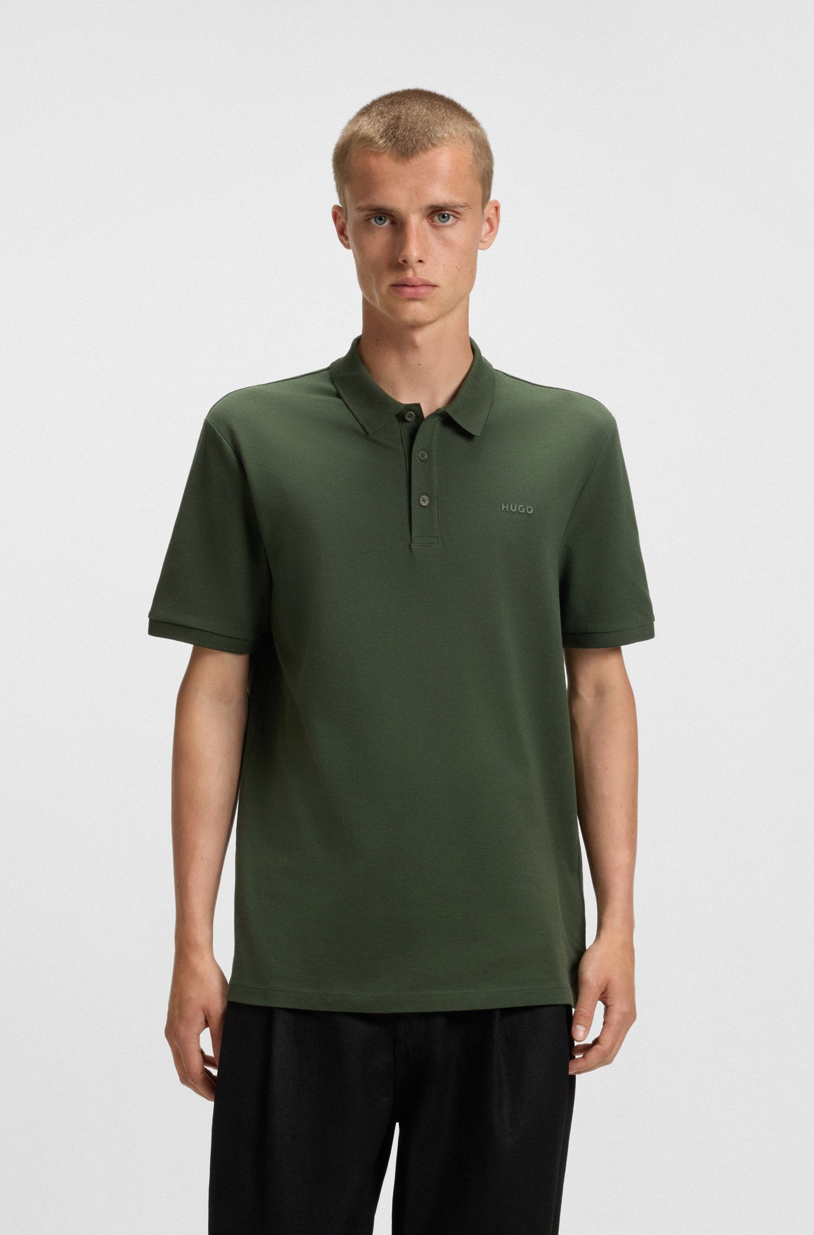 HUGO Donos222 Polo Shirt 309 Dk Green